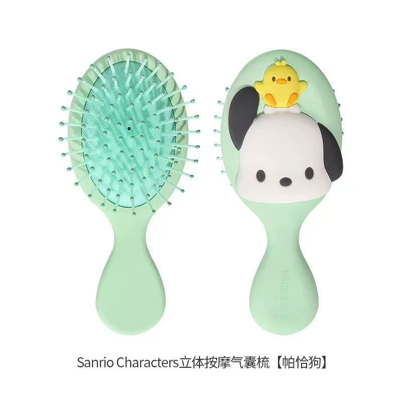 Рукоятный массажёр головы Miniso Sanrio с 3D забавными персонажами, малый воздушный мешок, портативный (4 цвета)