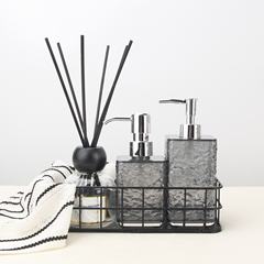 クロスボーダー高級感鉄芸収納ケース家庭用品化粧品置物スナック整理デスクトップ収納かご