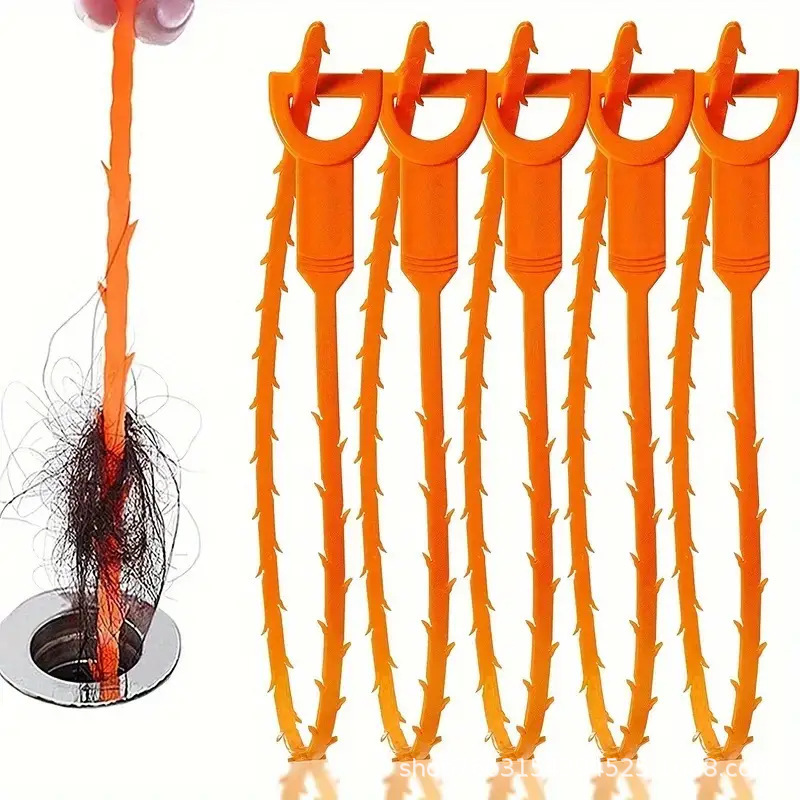 Sewer Dredge Hook Artifact Hair Hook Sink Pipe Cleaning Brush Toilet Drain Port Dredge