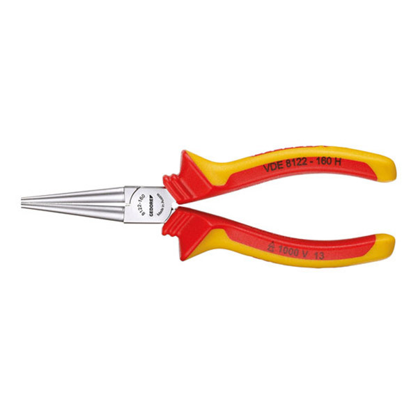 VDE8122H type VDE Round pliers(belt VDE insulation Handle  GEDORE/ GEDORE VDE812