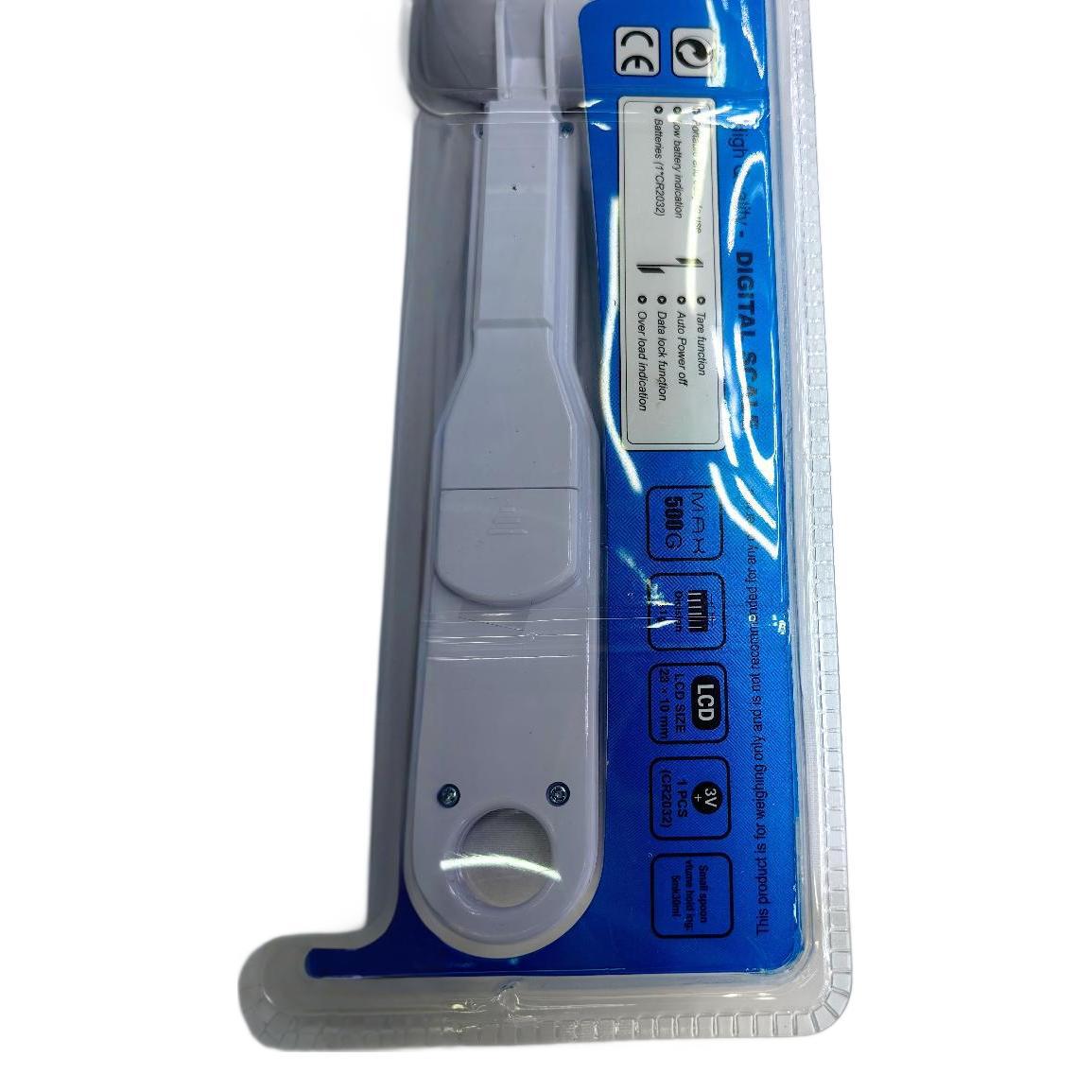 cocina doméstica de alta precisión báscula electrónica de alimentos cuchara de medición electrónica de alimentos cuchara suspendida báscula pesar 2024 ampolla