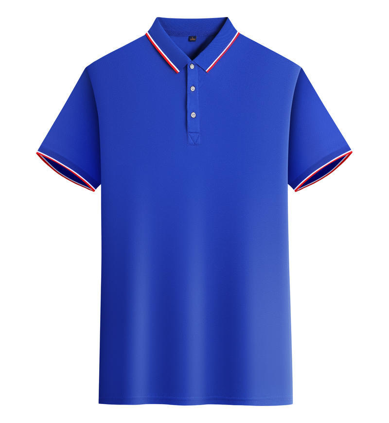 Tiger 180G con solapa polo impresión logotipo de verano ropa de trabajo hombre y mujer de manga corta personalizada camisa publicitaria de moda