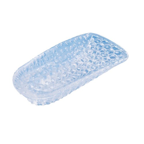 Women's invisible 7-inch heel pads, soft silicone insoles for comfortable and non-fatiguing wear, suitable for ladies' martens boots, men's half-pads.