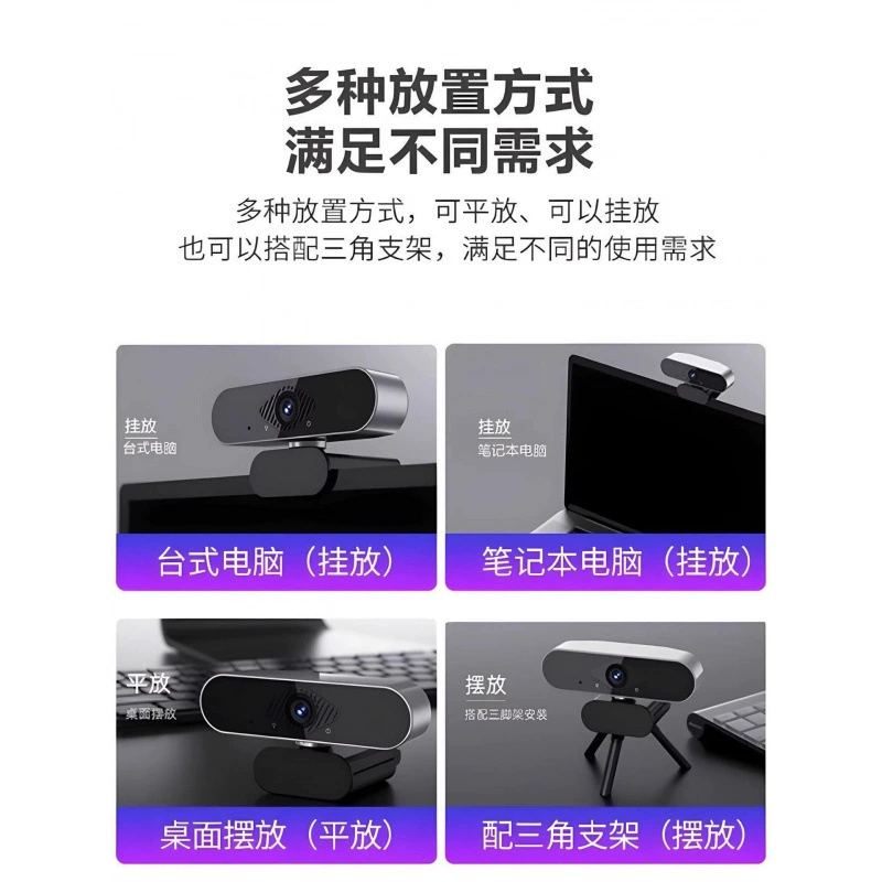 Laptop, CCTV camera, microphone