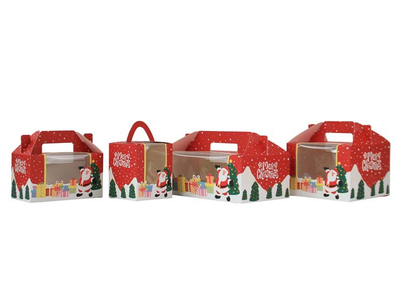 Christmas Cute Christmas Tree Santa Claus Kraft Paper Party Gift Wrapping Supplies display picture 1