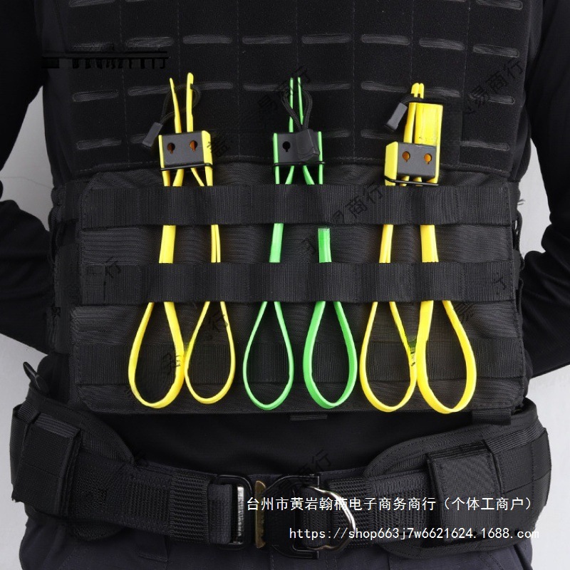 双锁扣尼龙扎带可反复使用ASP塑料高强度钥匙自锁式扎带