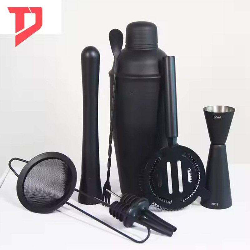 Acero inoxidable coctelera traje bar coctelera Shaker traje