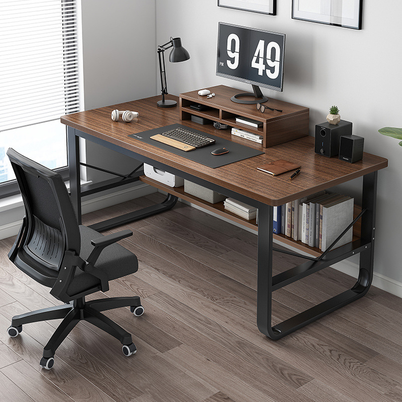 電腦桌家用簡易辦公桌學生學習桌出租屋長條工作檯簡約辦公室桌子