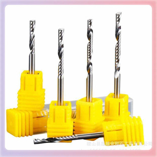 ✅ 3.175mm Polished Tungsten Steel Single-Edged Spiral Milling Cutter Engraving Machine Acrylic Woodworking 3A Grade Cutting Knife Engraving