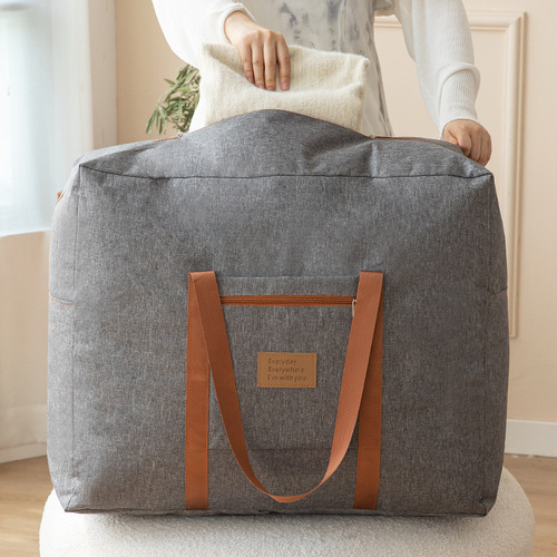 Cationic travel bag thickened clothes quilt travel storage bag moving bag quilt bag thickened luggage storage bag