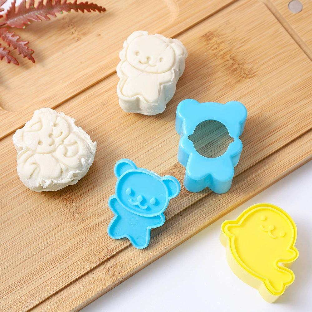 Mini cute animal sandwiches children's bento biscuits mold wholesale low -cost rice ball sushi baking tool