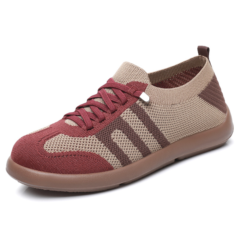 Zapatos de mujer todo-fósforo verano nuevo estilo transfronterizo al por mayor zapatos casuales boca baja zapatos de entrenamiento alemán suela suave zapatos de madre de un pie