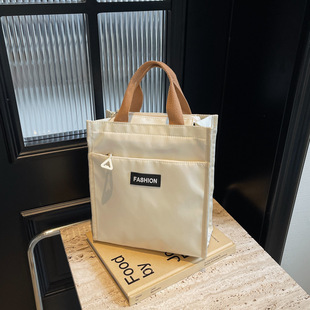 Fashionable capacious autumn waterproof bag, Korean style, oxford cloth