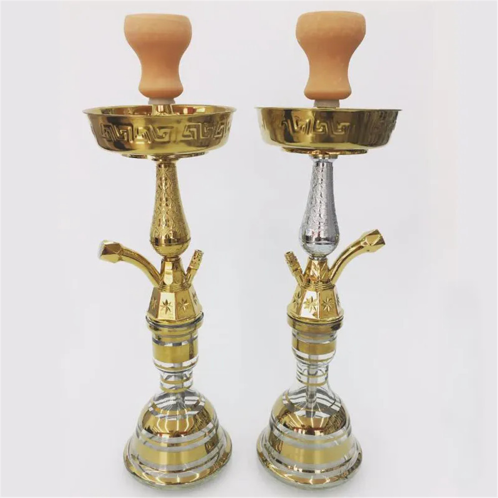 Zinc Alloy Hookah, Middle Eastern Style, Arabic Hookah with Full Accessories, Complete Hookah Set