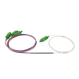 Kexint Low Polarization Fiber Optic Wdm Mini Splitter 1X3 Sc Apc 0.9 Fbt Coupler