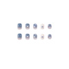 Starry sky, cute nail stickers for manicure, removable fake nails for nails, ready-made product