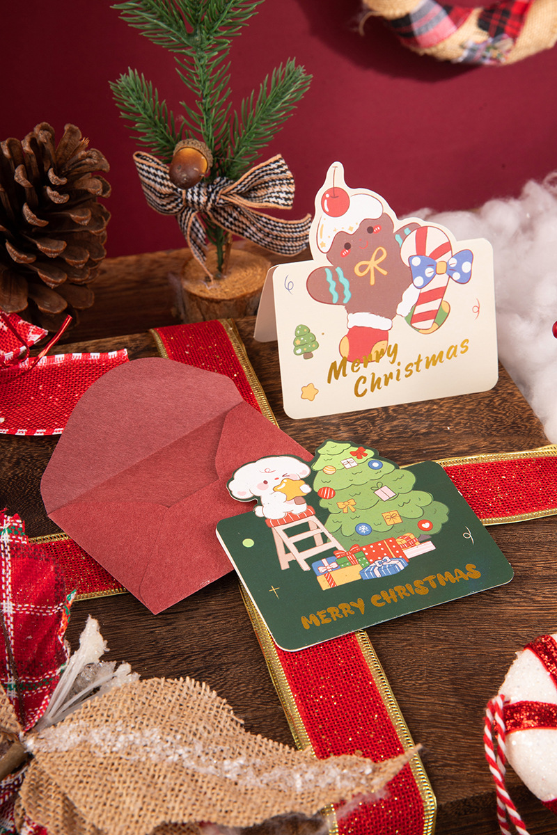 Cute Christmas Bronzing Gift Card display picture 6