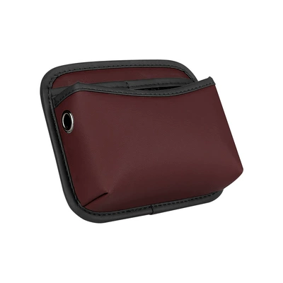 Box, Car Interior Supplies, Car storage bag/box - 3096-nappa-leather-storage-box-red