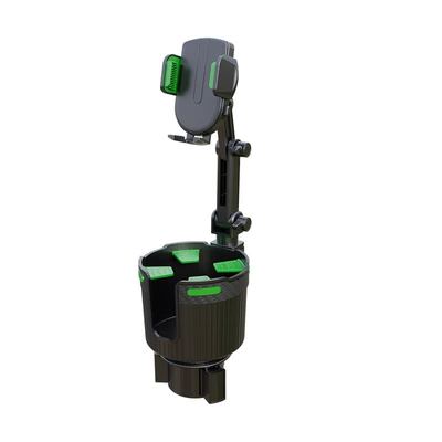 Factory Direct Delivery Car Cup Car cup holder/beverage holder - green-car-cup-holder-mobile-phone-holder