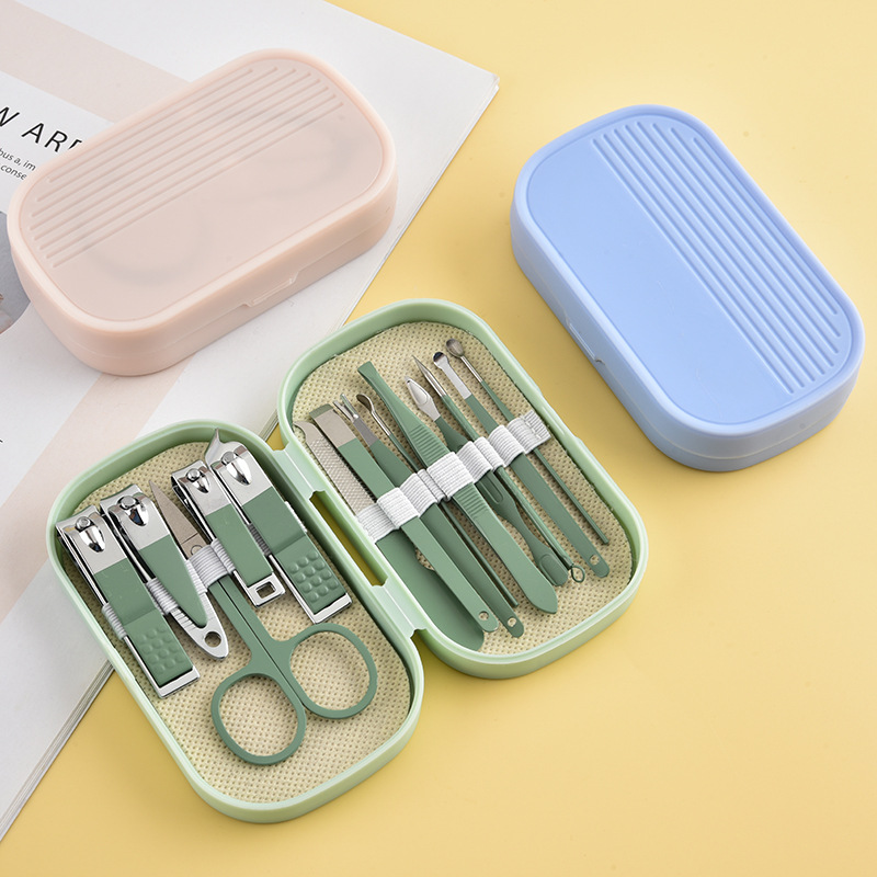 Generation Labeling Nail Clippers 14 Sets Stainless Steel Nail Clippers Manicure Manicure Nail Clippers Portable Beauty Tools