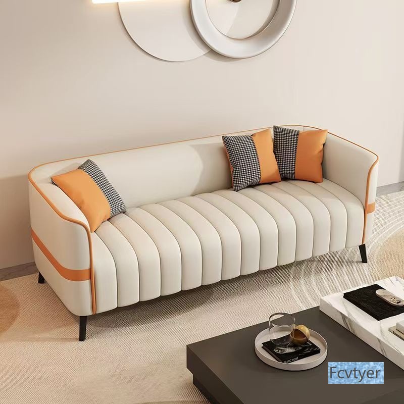 Changyuebang Small Apartment Rest Area Clothing Store Living Room Beauty Salon Reception Simple Modern Style Double Small Sofa