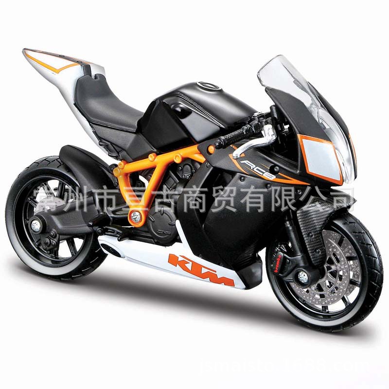 Bimei 1:18 Huthwana FS 450 Supermoto simulación aleación modelo terminado para jugar