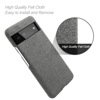 Applicable Google Pixel6 mobile phone to protect leather case cloth pattern mobile phone case, leather case to protect the leather case, the leather shell back shell