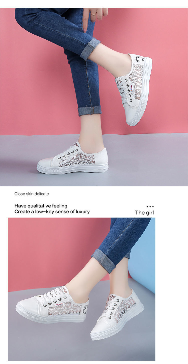 Scarpe da tennis da donna da donna Scarpe sportive Scarpe in pelle Scarpe da ginnastica Scarpe da ginnastica versatili imbottite in tela di tessuto_voghion.com