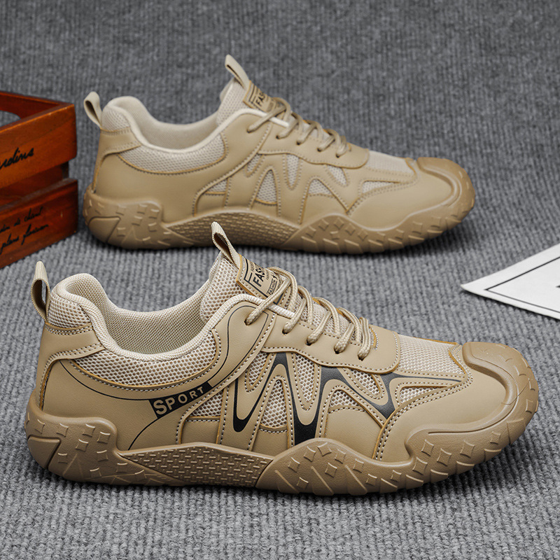 Zapatos de hombre 2026 verano nuevos zapatos deportivos ligeros malla transpirable al aire libre anti-deslizante desgaste zapatos casuales