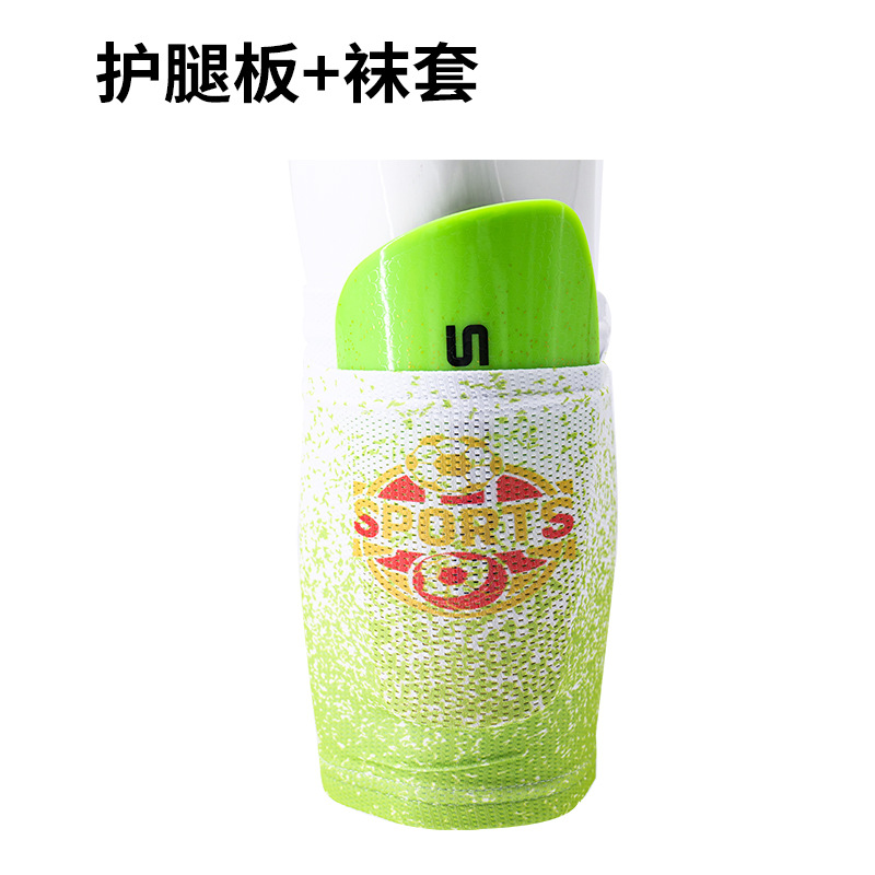Protector de pierna de fútbol protector de pierna deportivo protector de calcetín de inserto grueso protector de pierna protector de pie spot al por mayor