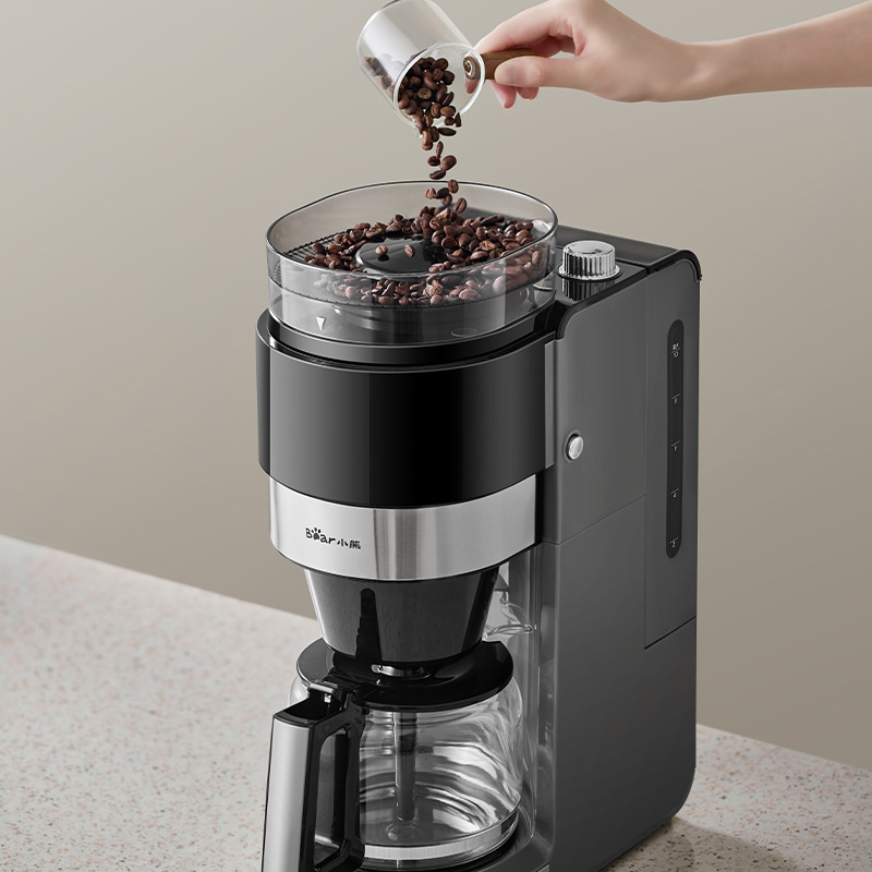 Bear American Coffee Machine Kfj-H15Y8 Small Household Fully Automatic Grinding Integrated Smart Cleaning Office