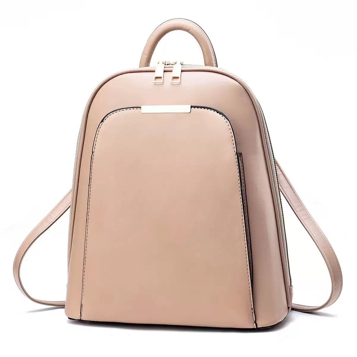 Nueva fábrica de color sólido damas de mediana edad mochila bolsa mochila de viaje mochila de doble uso de gran capacidad ma bolsas
