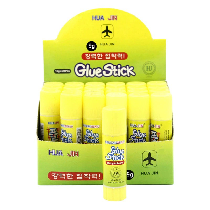 9G сердце в ПВА высоковязкий офисный канцелярский Костюм Студенческие принадлежности клей-карандаш производители мультяшного клея прямые поставки