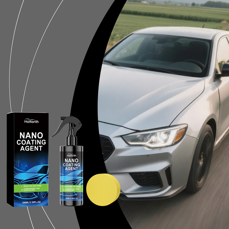 HOMONTH Nano Coating Agent: A convenient and easy-to-use car body and paint care kit for daily cleaning, restoration, and brightening HOMONTH Nano Coating Agent: A convenient and easy-to-use car body and paint care kit for daily cleaning, restoration, and brightening