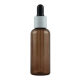 5Ml-50Ml Pet Plastic Essential Oil Bottle Empty Bottle Vertical Pattern Cover Glossy Dropper Cover Electroplated Cover Press Cover Dropper