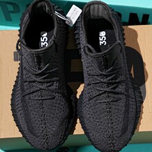 柏宜椰子鞋350男女款黑武士透气休闲软底跑步鞋运动鞋潮鞋莆田鞋