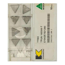 威迪亞TPUN160308 TTMX小三角銑刀片金屬陶瓷45號鋼舊包裝處理