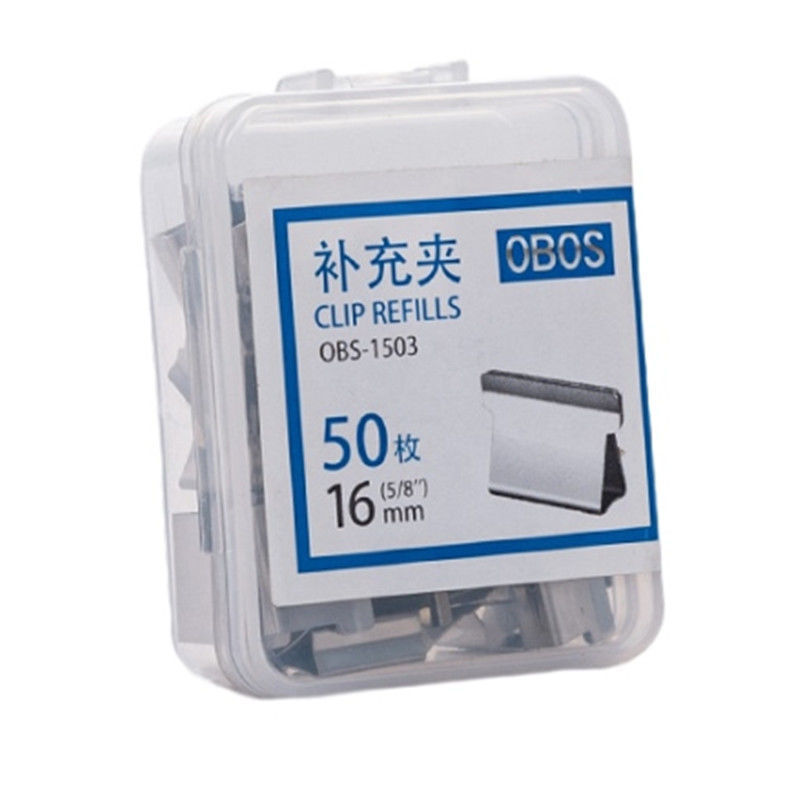 Clip empujador de color archivo pequeño clip papelería fija papel de prueba artefacto de grapa encuadernación libro de metal impulsar la cola de golondrina