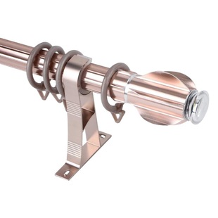 Curtain Rod Roman Rod thickened aluminum alloy curtain track single rod double rod curtain bracket accessories top mounted side mounted