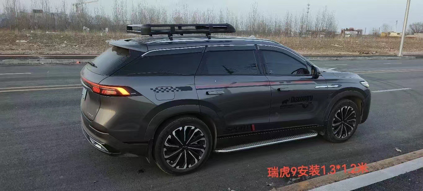 Car Luggage Rack Luggage Rack Basket Universal Roof Rack Basket Car Off-road SUV Modified Aluminum Alloy Roof Frame