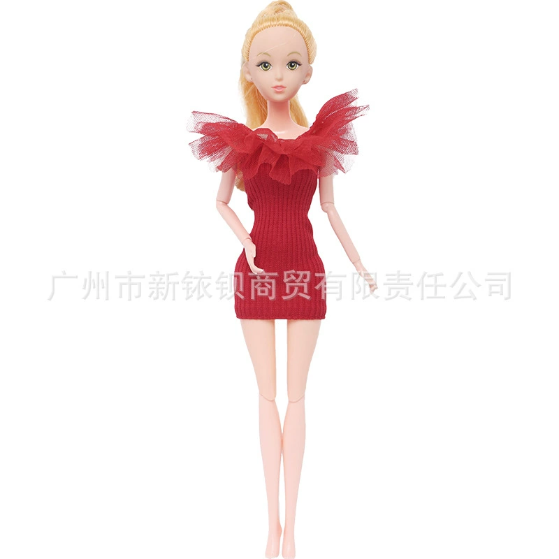 Новая одежда к dolls для переодевания, юбка, маленький костюм принцессы для отдыха, семейное платье, (跨境贸易), 30 см, облегающий