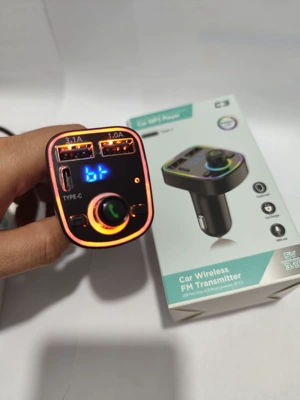 Transmitter Charging Hands-Free – Car mp3 - c3-color-box-package