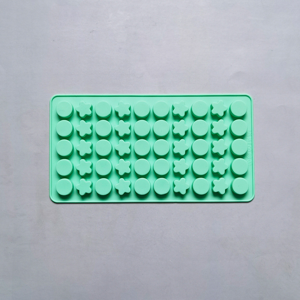 50 incluso pentagonal 183 molde de silicona pastel helado pudín molde de postre jabón utensilios