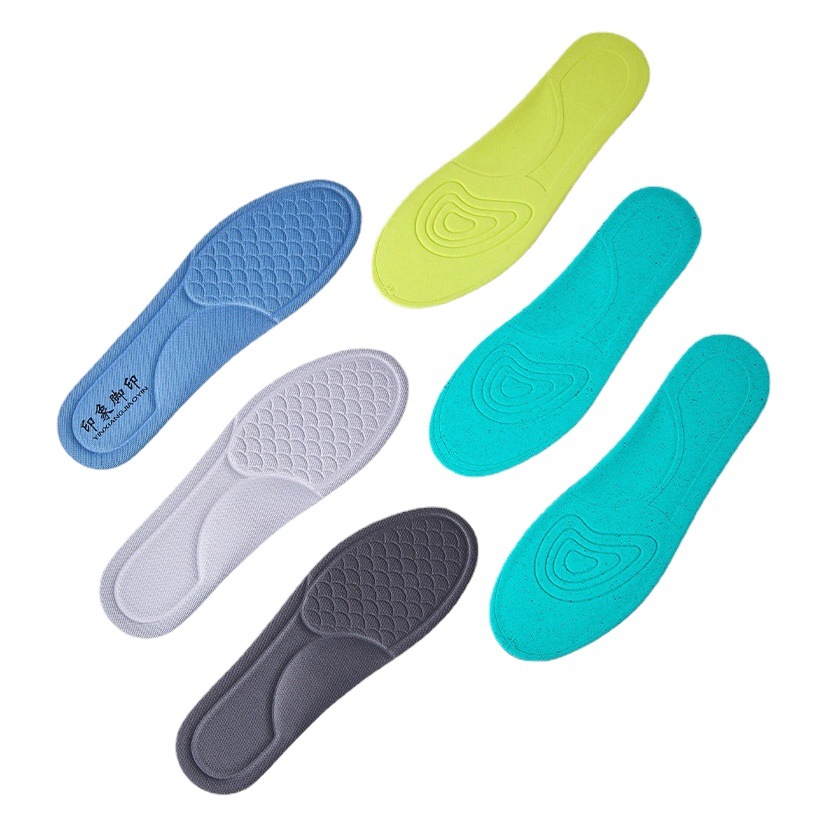 Desodorante plantilla hombres desodorante absorbente del sudor transpirable deportes amortiguador Plantilla de cuero Mujer Primavera y otoño larga formación militar arco pad