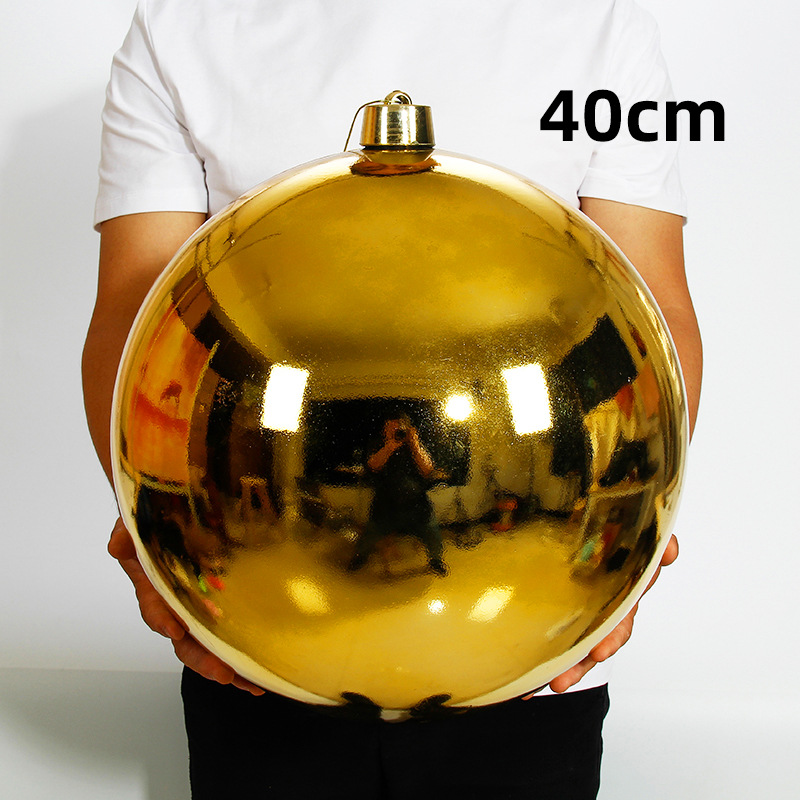 Dragón Tigre Bola de Navidad decoraciones del árbol de Navidad gran Bola brillante galvanoplastia bola de color bola colgante centro comercial bar decoración del techo