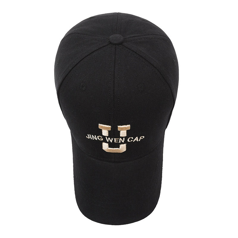 Cappellino da baseball con lettera u ricamata stile americano_voghion.com