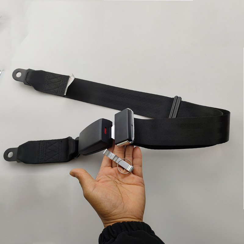 Forklift Seat Safety Belt, Bus, Construction Vehicle, Sightseeing Car, Automatic Retractable Two-Point Golf Cart Safety Belt
