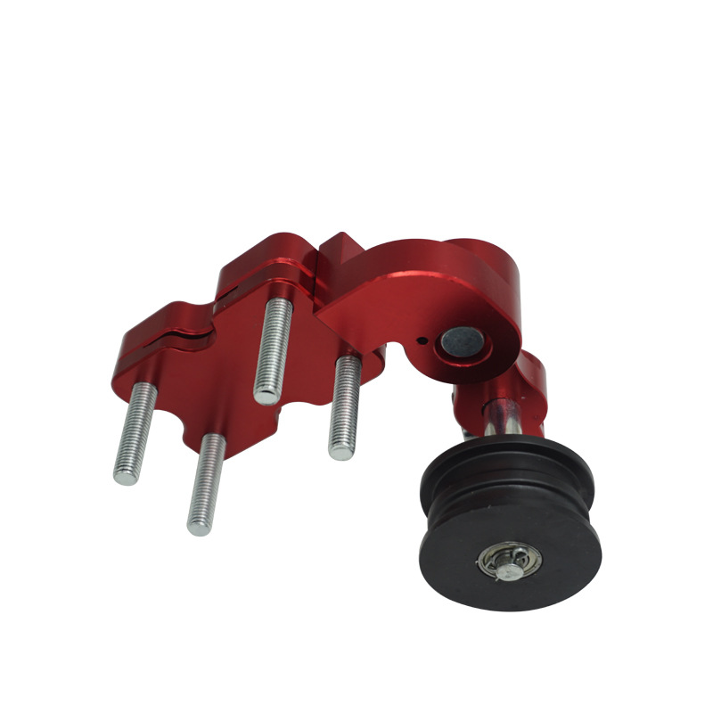 Accesorios populares transfronterizos para motocicleta, tensor de cadena modificado, ajustador de cadena, ajustador de aleación de aluminio CNC colorido