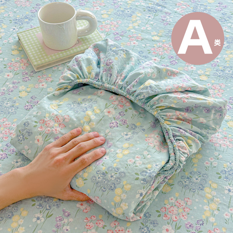 Nuevo tipo de impresión de cama de cama de una sola pieza de clase madre y bebé todo incluido cubierta de cama de cama de cama de cubierta de cama Simmons colchón cubierta de cama