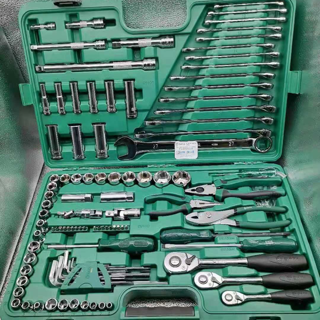 世达09100工具套装五金汽修维修综合套装世达100件工具套装